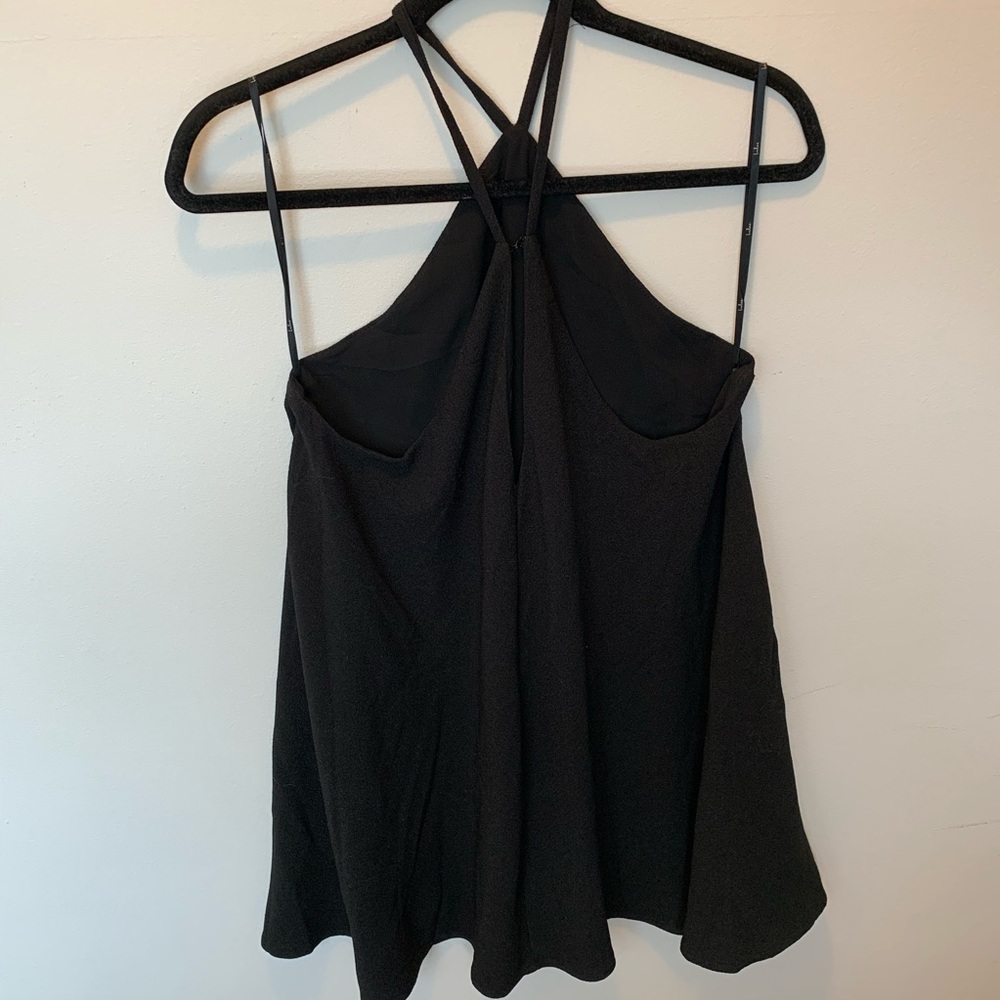 Black mini dress